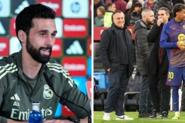 Alvaro Arbeloa responded when asked if the La Liga title race with Barcelona was over after Real Madrid’s loss to Getafe