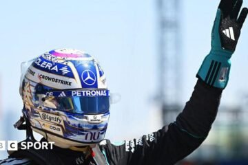 Chinese Grand Prix 2026: Russell wins eventful race