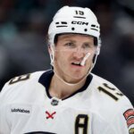 Matthew Tkachuk gives his two cents on the Maple Leafs’ lack of response after hitting Auston Matthews