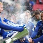 Women’s League Cup final: Chelsea drown out the noise to win another title