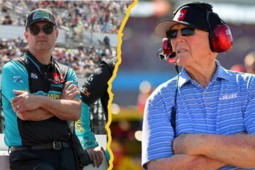 The Joe Gibbs Racing team accuses Chris Gabhart of secretly accessing and deleting confidential files after he left
