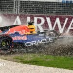 Australian Grand Prix: George Russell takes first place in Melbourne after Max Verstappen’s accident