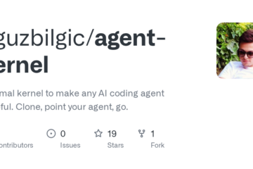 oguzbilgic/agent-kernel: Minimal kernel to make any AI coding agent stateful. Clone, point your agent, go. · GitHub