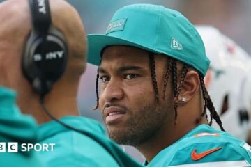 Tua Tagovailoa: Miami Dolphins to release quarterback and suffer NFL record