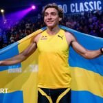 Armand Duplantis: Two-time Olympic pole vault champion breaks world record at Mundo Classic in Sweden