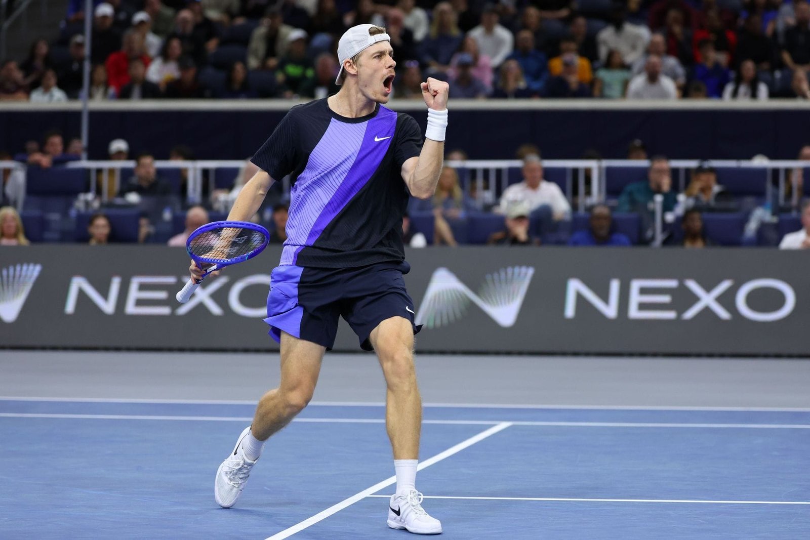 Denis Shapovalov at the 2026 Dallas Open. (Photo: GETTY)