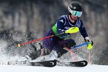 Winter Paralympics 2026: Neil Simpson and guide Rob Booth win alpine combined silver