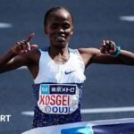 Tokyo Marathon: Brigid Kosgei wins the race in record time