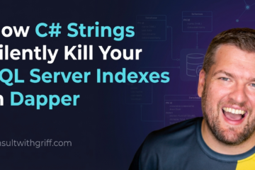 How C# Strings Silently Kill Your SQL Server Indexes in Dapper