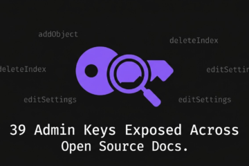 I Found 39 Algolia Admin Keys Exposed Across Open Source Documentation Sites