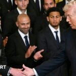 Lionel Messi: Argentina and Inter Miami teammates meet US President Donald Trump at the White House