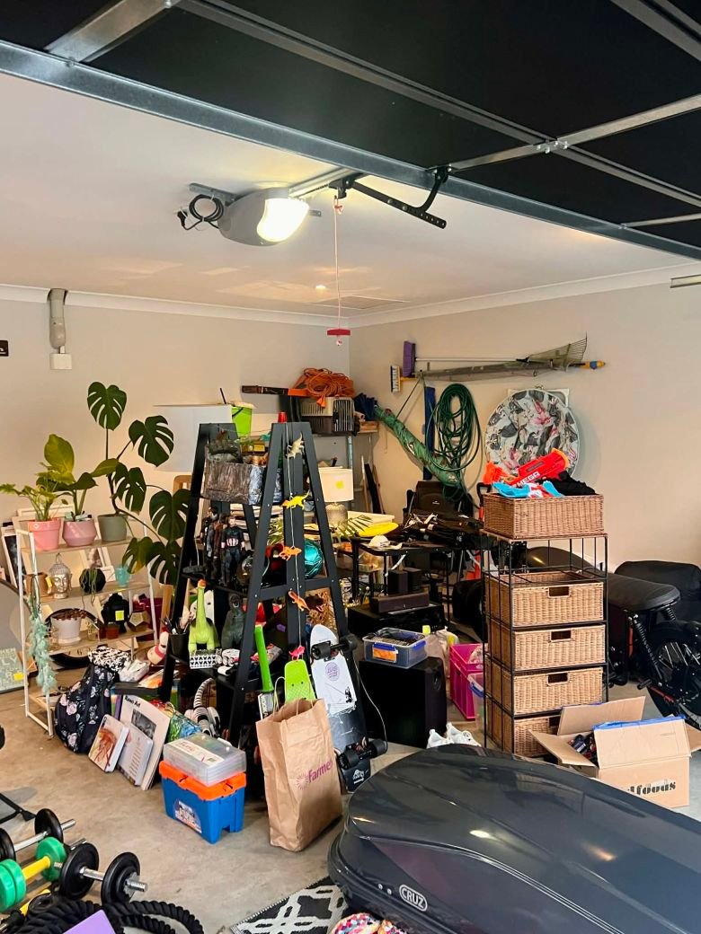 The Thorn family sold almost everything they owned and swapped their Wellington home (pictured) for a newer place in Melbourne – a third larger at the same price.