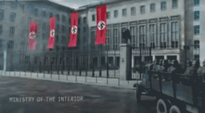 Wilhelmstraße Nazi government district Berlin Then and Now Reich Chancellery Goebbels Ministry of Propaganda Reich Aviation Ministry Gestapo headquarters Topography of Terror Berlin Wall and Traces of Evil