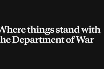 Where things stand with the Department of War \ Anthropic