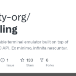 ghostty-org/ghostling: A minimum viable terminal emulator built on top of the libghostty C API. Ex minimo, infinita nascuntur. 👻🐣 · GitHub