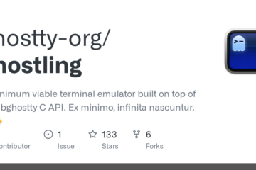 ghostty-org/ghostling: A minimum viable terminal emulator built on top of the libghostty C API. Ex minimo, infinita nascuntur. 👻🐣 · GitHub
