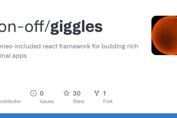 zion-off/giggles: batteries-included react framework for building rich terminal apps