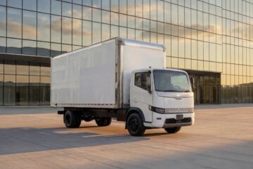 Electric vehicle startup Harbinger unveils a smaller work truck with electric and hybrid variants