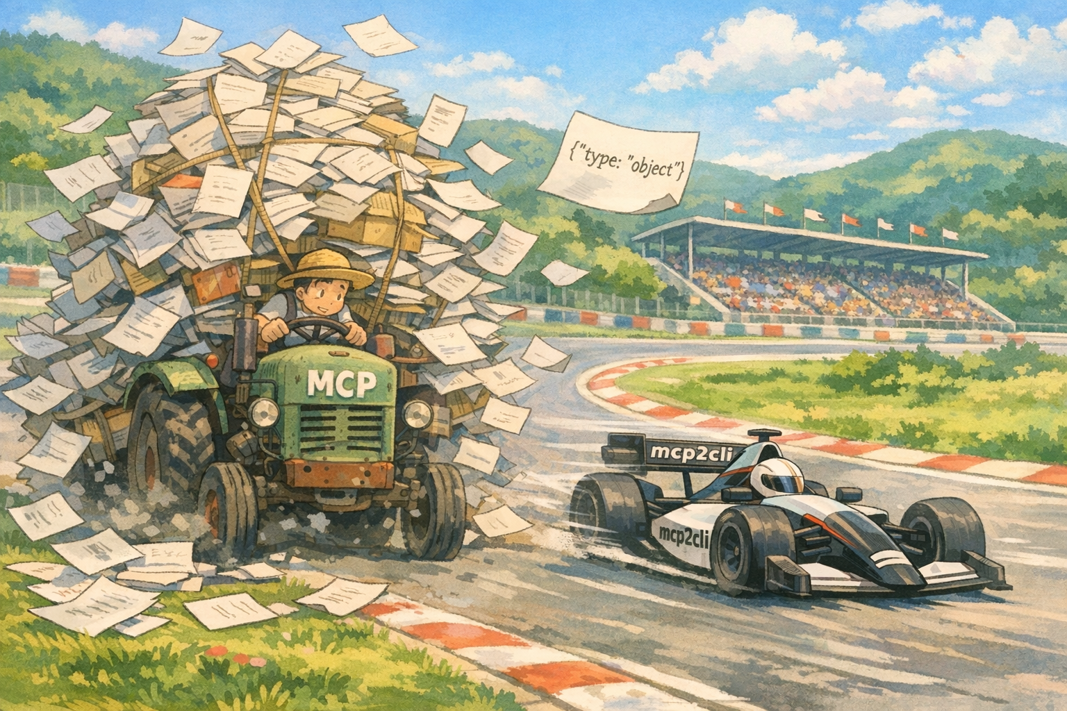 mcp2cli — one CLI for every API