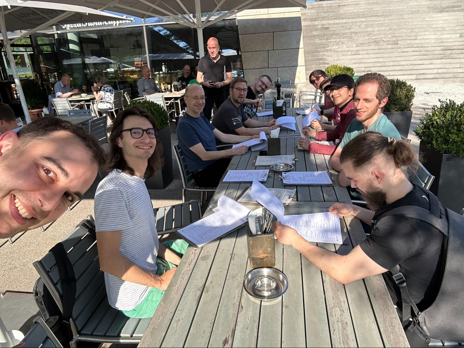 TG4 members from Vercel, Mozilla, Google and Igalia sit together working through source maps issues