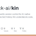 firelock-ai/kin: Local-first semantic version control for AI-native teams. Git stores text history. Kin understands code. · GitHub