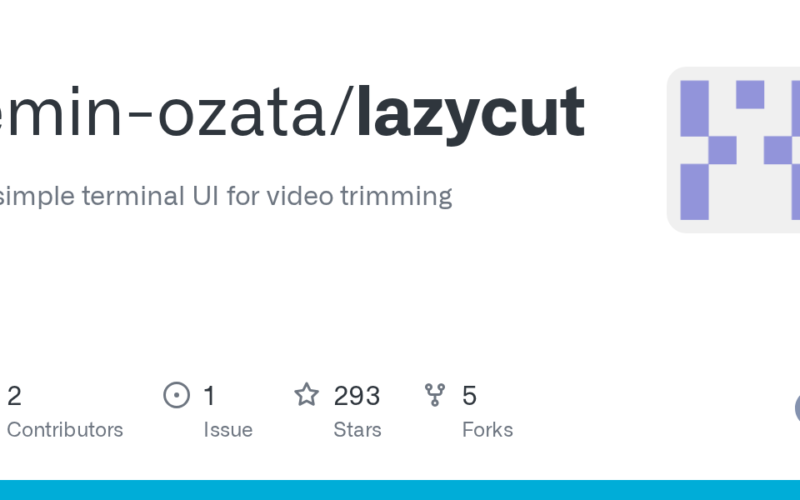 emin-ozata/lazycut: A simple terminal UI for video trimming · GitHub