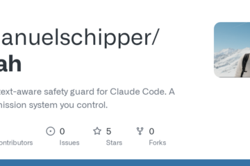 manuelschipper/nah: Context-aware safety guard for Claude Code. A permission system you control. · GitHub