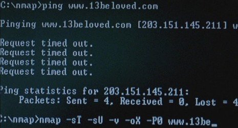 Windows version of Nmap used to scan TCP and UDP ports.