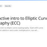 An interactive intro to Elliptic Curve Cryptography (ECC)