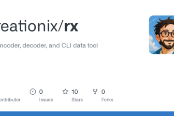 creationix/rx: RX encoder, decoder, and CLI data tool · GitHub