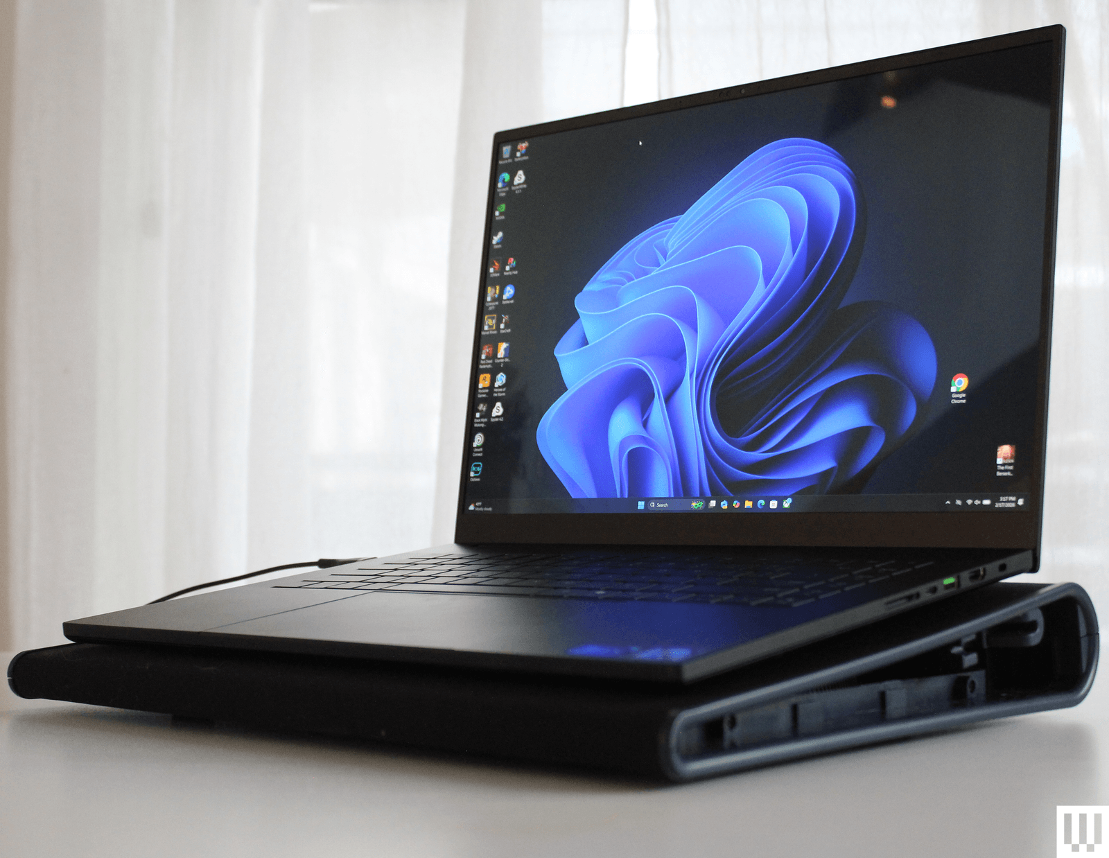 The image may contain computer electronics laptop computer computers monitor and monitor