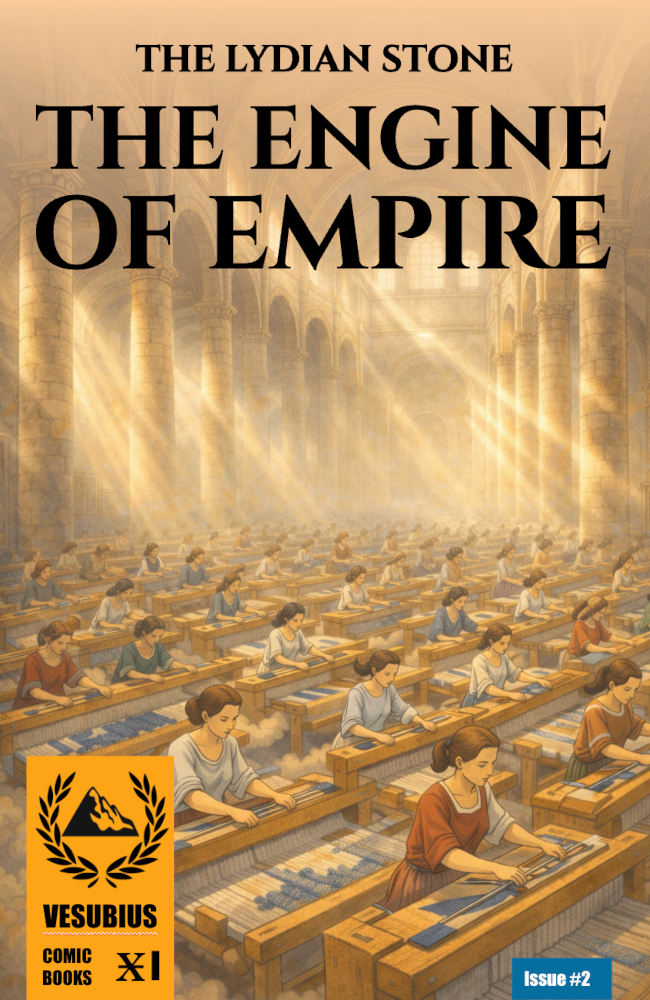 The Lydian Stone Issue 2: The Engine Of Empire cover