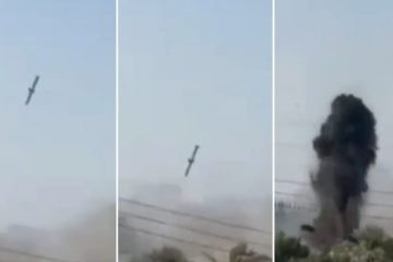 Video appears to show U.S. missile striking Iranian school compound : NPR